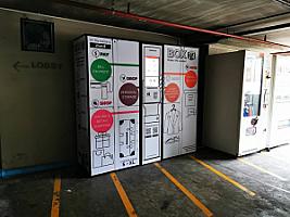 Box24 Smart Lockers | Laundry & Dry Cleaning | Parcel Sending | Online Shopping at Motif Condo