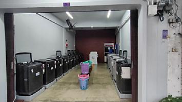 Laundry. Wash and dry